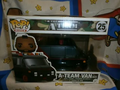 FUNKO POP #25 The A Team Van With B.A. Baracus Mr. T VAULTED BRAND NEW • £82.91