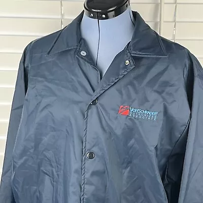 Vintage Hilton Active Apparel Jacket Size Large Von Schrader Branded Made In USA • $34.56