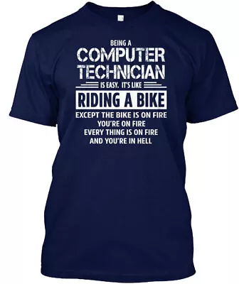 Computer Technician T-Shirt Made In The USA Size S To 5XL • $22.95