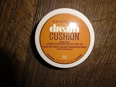 Maybelline Dream Cushion Fresh Face Liquid Foundation On-The-Go ~ 55 Caramel • $9.99