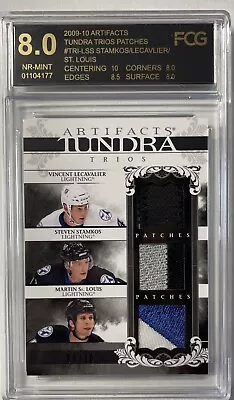 2009-10 Artifacts Tundra Trios LECAVALIER/STAMKOS/StLOUIS /10 - Lightning  • $49.99