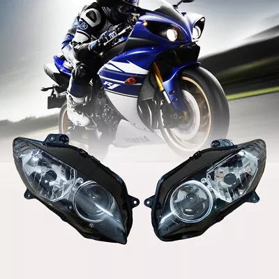 Motor Front Headlight Headlamp Assembly For Yamaha YZF1000 R1 2007 2008 07 08 • $101.65