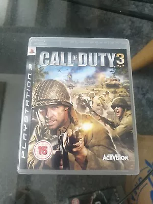 Call Of Duty 3 (Sony PlayStation 3 2007) • £0.99