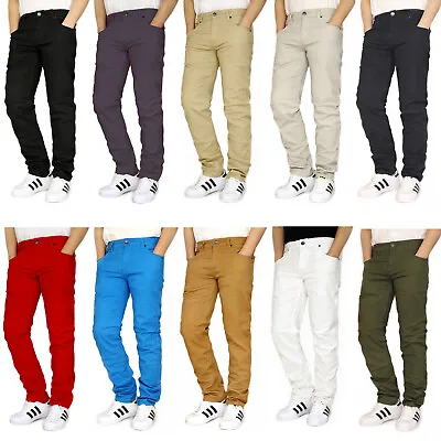 Men's Twill Stretch Slim Fit Jeans Pants Victorious 10 Colors *gs21 • $24.98