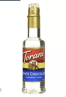 Torani White Chocolate Flavoring Syrup 375mL (12.7Fl Oz) Coffee Drink  Flavors • $4