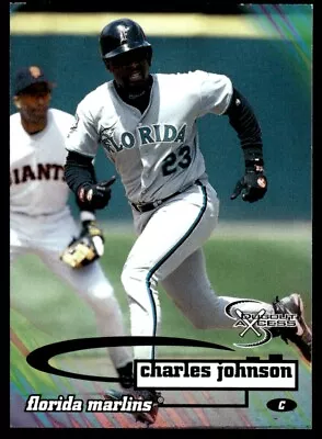 1998 SkyBox Dugout Axcess Charles Johnson Florida Marlins #16 • $0.99