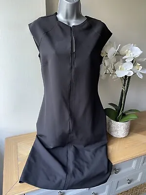 Zara Woman Black Smart Dress Size M UK 10 • $20.21