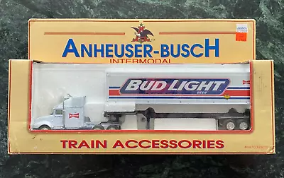 K-Line Intermodal 1995 Anheuser Busch Bud Light Tractor Trailer  1/48 Train... • $49.95