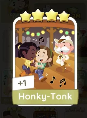Monopoly Go Honky-Tonk Four Star Sticker⭐️ Set 10 - Country Roads • $4.99