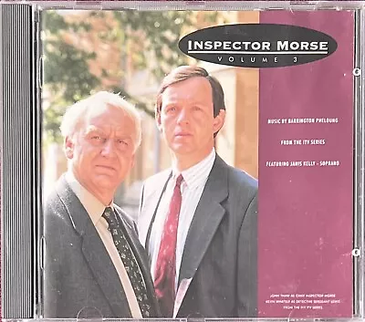 A186: Inspector Morse Vol. 3 CD (1992) Barrington Pheloung. Great Condition. • £3.99