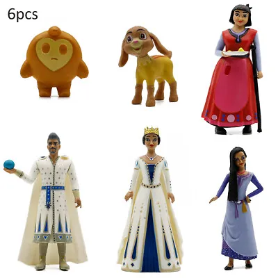 6Pcs Wish Cartoon Action Figurine Toys Minifigures Collectible Model Cake Decor • £9.34