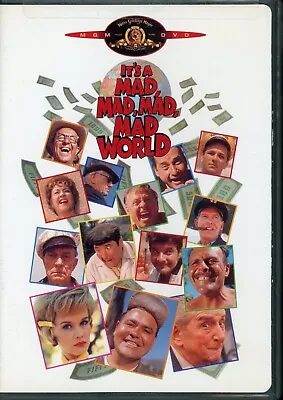 It's A  Mad Mad Mad Mad World DVD - Free Shipping • $9.99