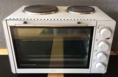 Igenix Tabletop Oven & Grill With Double Hotplates Hobs 30L IG7130 Pre-owned • £32
