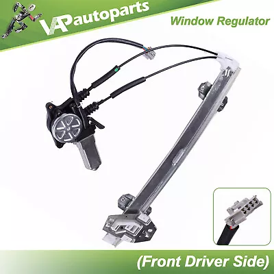 For 1994-1997 Honda Accord 4 Door Power Window Regulator Front Left W/ Motor New • $35.59