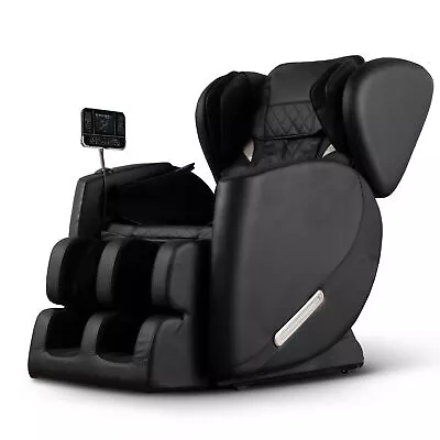 Full Body Air Pressure Shiatsu Massage Chair Recliner ZERO GRAVITY Foot Roller • $549