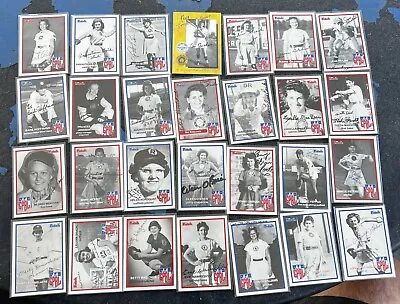 WOW - 28 Different 1995-96 Fritsch AAGPBL Autographed Baseball Cards TTM MINT • $498