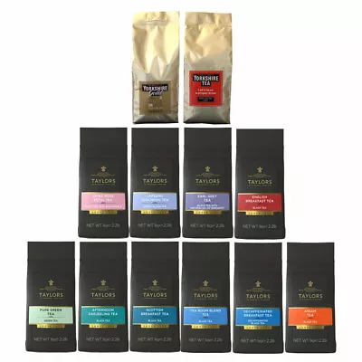 Taylors Of Harrogate Loose Leaf Tea 1kg Bags: 12 Blends Inc. Yorkshire Gold Tea • £16.99