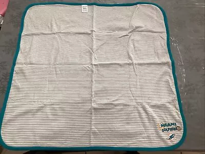 Miami Dolphins Baby Blanket • $15