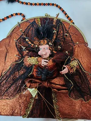 Mark Roberts Halloween Witch Purse Limited Edition  Pumpkin Spice   Rare NWT • $149.87