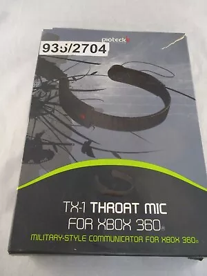 Gioteck Tx1 Throat Mic Xbox 360 • £8.75