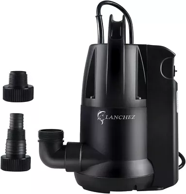 Lanchez 1/2 HP Submersible Water Sump Pump With Built-in Float Switch • $56.99