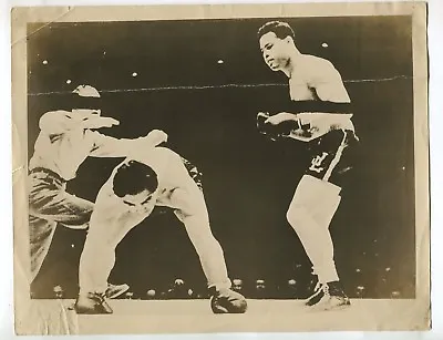 Joe Louis Vs Max Schmeling 1938 Original Photo 1st Round KO Boxing Boxer J6953 • $169