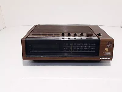 Vintage Panasonic Model RC-6050 Alarm Clock Radio TESTED • $19.95