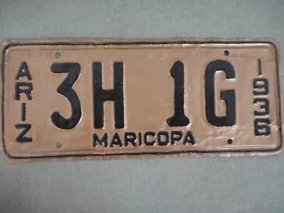 Vintage Vehicle Tags OR WA NV CA AZ ME MA CT • $25