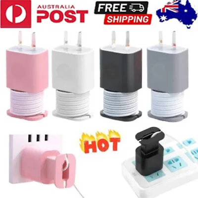 $10.99 • Buy Silicone Case For IPhone Charger Protective Cover Data Cable Cord Wrap Sleeve AU