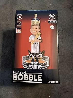 Mickey Mantle New York Yankees 1956 Triple Crown Bobblehead FOCO NEW ORIG BOX • $225