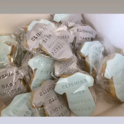 Handmade Baby Shower  Biscuit Cookies In Quantities Of 10. • £14.99