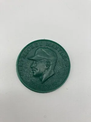 1960 MICKEY MANTLE Dark Green Armour Coin Yankees • $150