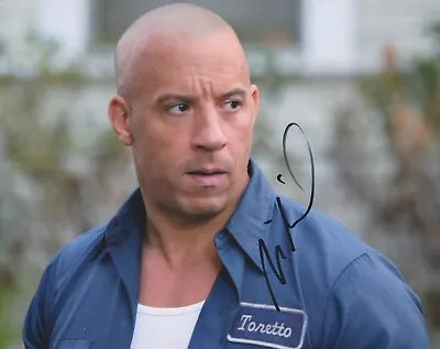 Vin Diesel 8x10 Autographed Hand-signed Photo • $49.99