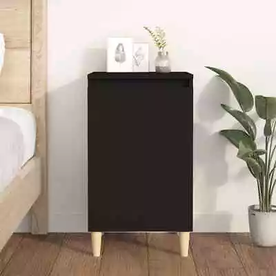 Bedside Tables Nightstand Storage Cabinet Lamp Stand Engineered Wood VidaXL • $62.99