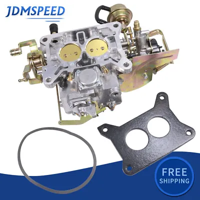 New Two 2-Barrel Carburetor Carb 2100 For Ford 400 351 302 Cu Jeep Engine 2150 • $76.97