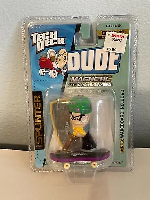 RARE Splinter Pirate Tech Deck Dude Skateboard Crew 12 MAGNA X CONCEPTS #081 NEW • $17.99