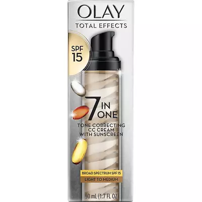 Olay CC Cream Total Effects Tone Correcting Moisturize With UVA Prtotection • $21.94