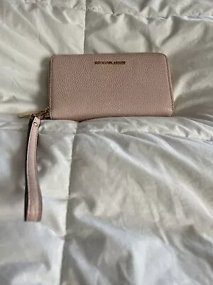 Michael Kors Pebbled Leather Wallet Light Pink • $39.99
