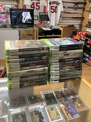 $9.99 • Buy XBOX 360 Lot Of 25 Games Call Of Duty Portal Batman And More