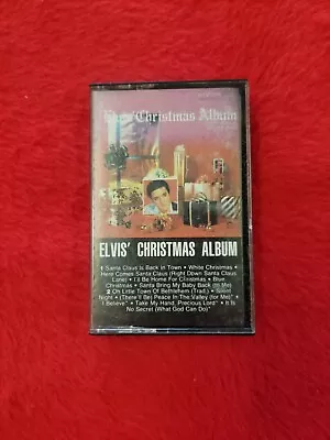 Elvis Presley Elvis' Christmas Album 1957 Cassette Tape Rock Oldies RCA Records • $3.99