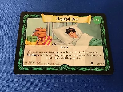 Harry Potter TCG CCG Quidditch Cup HOSPITAL BED 12/80 RARE Card • $1.50