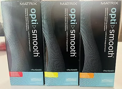 Matrix Opti Smooth Permanent Smoothing System Pro-Keratin-Choose Your Type • $44.99