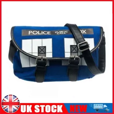 Doctor Who Tardis Zipper Slouch Bag Purse Dr Who Shoulder Bags Sport Bags Gift • £15.55