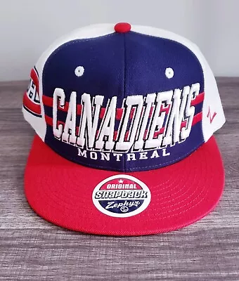 Zephyr NHL Montreal Canadiens  Supersonic  SnapBack Cap. Brand New With Tag.  • $39.95