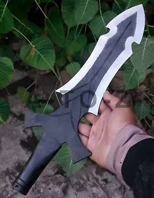 Handmade High Carbon Steel Survival Throwing Spear Head With Sheath • $91