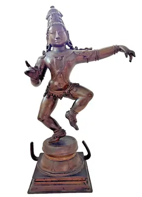 Indian Chola Vijaynagara Style Bronze Sambandar Child Shiva Antique Vintage • $9999.56