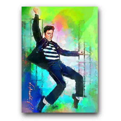 Elvis Presley #43 Art Card Limited 10/50 Edward Vela Signed (Music -) • $3.99