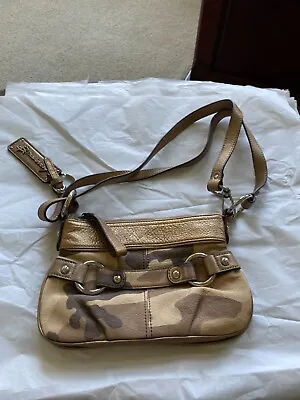 B MAKOWSKY Brown Camo Shoulder Bag • $58.61