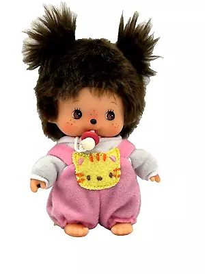 Bebichhichi Baby Girl 5.5  Sekiguchi Monchhichi Monkey Doll Hello Kitty • $32.49