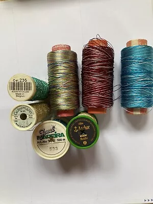 Variety Of Quality Metallic Embroidery Thread • £3